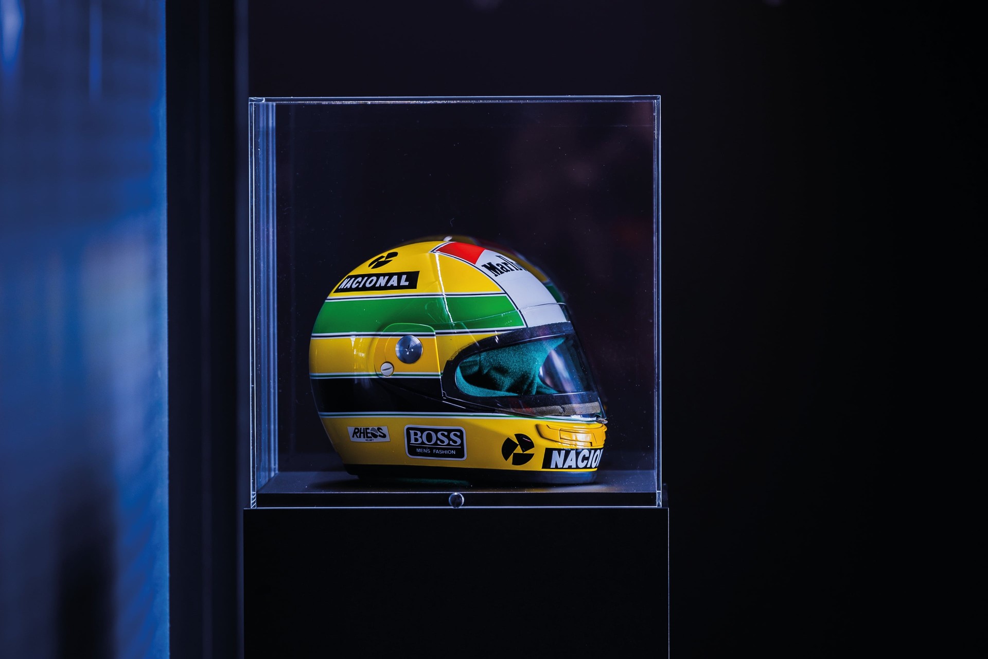 Ayrton Senna Helmet GRIDX