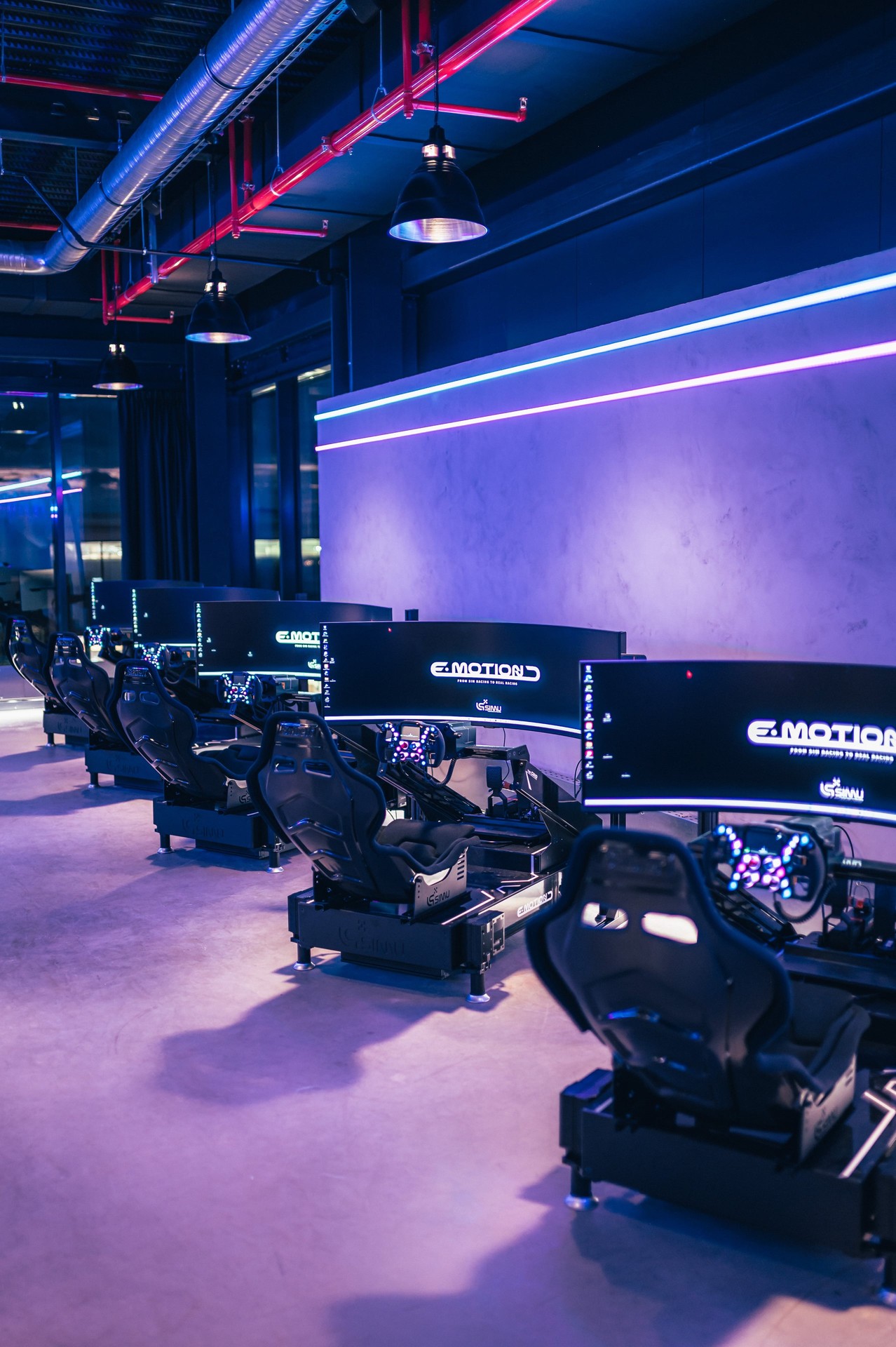 Poste de Sim Racing chez E-MOTION